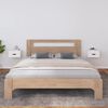 vidaXL Wall-mounted Bedside Cabinet Set of 2 White Solid pine wood Small