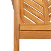 vidaXL Garden Dining Chairs 6 pcs Brown 59 x 62.5 x 89 cm