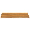 vidaXL Table Top Natural wood Solid mango wood with an oak finish Medium