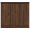 vidaXL Sideboard Brown oak Engineered wood Medium Sideboard