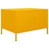 vidaXL TV Cabinet Mustard Yellow 26.8x19.7x17.1" Cold-rolled Steel