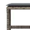 vidaXL Garden Stool Set of 4 Grey