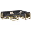 vidaXL Garden Sofa Set Gorgeous wood finish Impregnated Solid Pine Wood