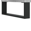 vidaXL Bathroom Cabinet Concrete grey Engineered wood, Iron Medium
