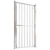 vidaXL Garden Gate 39.4" x 68.9" Stainless Steel