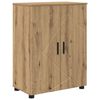 vidaXL Bathroom Furniture Set 4 pcs artisan oak Engineered wood