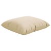 vidaXL Sofa Cushion Set of 4 Beige 100% polyester 19.7 x 19.7 in
