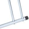 vidaXL Bicycle Stand for 2 Bikes Floor Freestanding Galvanized Steel