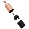 vidaXL Lamp Holder Rose Gold Aluminum Compact Durable Lamp Holder