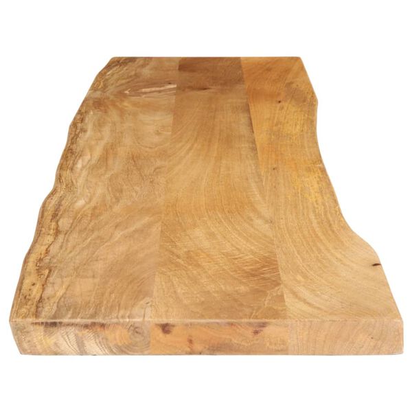 vidaXL Table Top Natural Wood Solid Mango Wood 70.9 x 15.7 in Durable