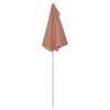 vidaXL Garden Parasol Terracotta Fabric (100% polyester), Steel