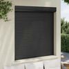 vidaXL Roller Shutter Aluminium 51.2x55.1" Anthracite