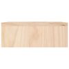 vidaXL Monitor Stand 39.4x10.6x3.9" Solid Wood Pine