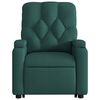 vidaXL Electric Stand Up Massage Recliner Chair Dark green