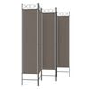 vidaXL 5-Panel Room Divider Anthracite 78.7"x86.6" Fabric