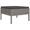 vidaXL Garden Lounge Set Grey, Anthracite