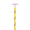 vidaXL Boat Rope Yellow 0.24 " 820.2 ' Polypropylene