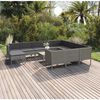 vidaXL Garden Lounge Set Grey