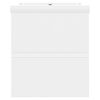 vidaXL Sink Cabinet With Basin White Engineered wood