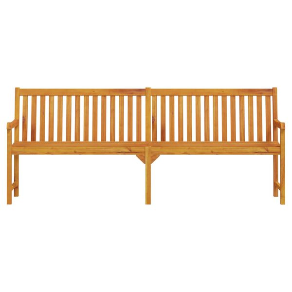 vidaXL Garden Bench Brown Solid acacia wood Large Durable Garden Bench