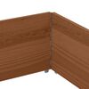 vidaXL Pallet Collars 2 pcs Brown 59.1x39.4" Solid Wood Pine