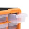 vidaXL Multi-drawer Organizer with 39 Drawers 15"x6.3"x18.5"