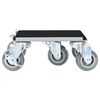 vidaXL Furniture Rollers 4 pcs with Lifter 6.9x6.3x3.0" Steel 3527.4 lb