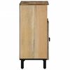 vidaXL Side Cabinet 23.6"x13"x29.5" Solid Wood Mango