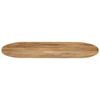 vidaXL Table Top Natural wood grain Solid mango wood 43.3 x 15.7 x 1.0 in