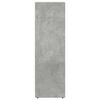 vidaXL Bathroom Cabinet Concrete Grey Engineered Wood Small