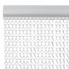vidaXL Chain Door Fly Screen 35.4x83.5" Aluminium