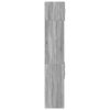 vidaXL Slim Storage Cabinet Grey Sonoma Engineered Wood Slim