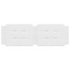 vidaXL Headboard Cushion White