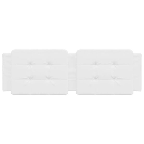 vidaXL Headboard Cushion White
