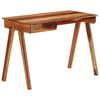 vidaXL Writing Desk Honey Solid acacia wood Writing Desk Rectangular