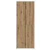 vidaXL Highboard artisan oak 70 x 42.5 x 185 cm Engineered wood