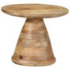 vidaXL Side Table Brown Solid Mango Wood Small Durable Side Table