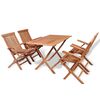 vidaXL Garden Dining Set Warm teak