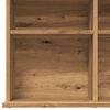 vidaXL CD Cabinet Artisan Oak Engineered Wood Medium