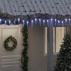 vidaXL Icicle Light Set of 100 Cold White Acrylic Small