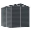 vidaXL Garden Shed Garden Shed Rectangular Modern Durable Metal Shed