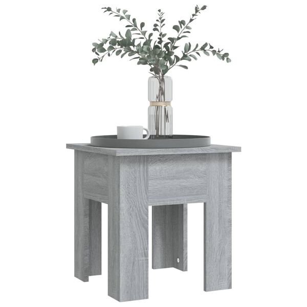 vidaXL Coffee Table Grey Sonoma Engineered wood