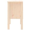 vidaXL Bedside Cabinet Pine Solid Pine Wood Medium Bedside Cabinet