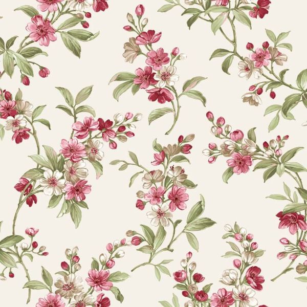 Noordwand Wallpaper Red and Green Nonwoven Standard Durable Wallpaper