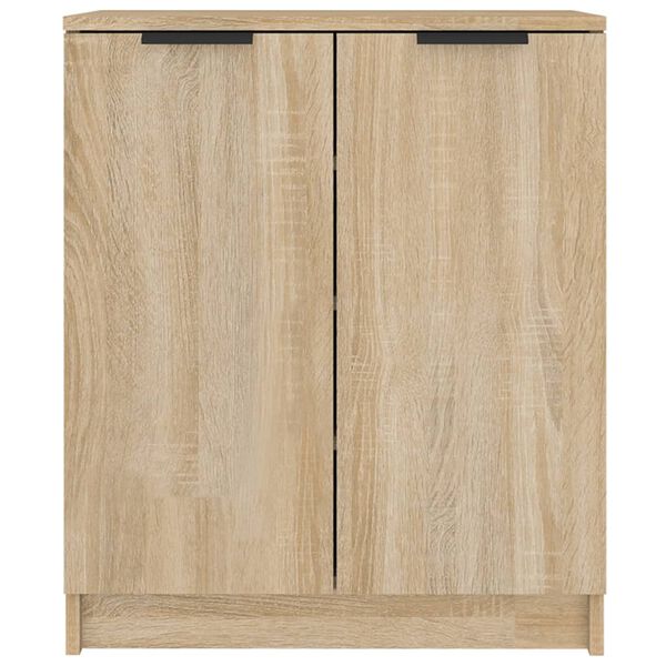 vidaXL Shoe Cabinet Sonoma Oak Engineered wood Medium Shoe Cabinet