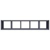 vidaXL Planter Anthracite Cold-rolled steel Large Decorative Inlays