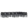vidaXL Garden Lounge Set Anthracite