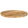 vidaXL Table Top &Oslash; 23.6"x1.5" Round Solid Wood Mango