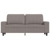 vidaXL 2-seater Sofa Taupe