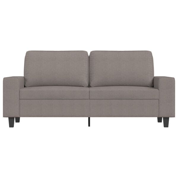 vidaXL 2-seater Sofa Taupe